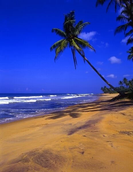 Beach north of Galle, Sri Lanka