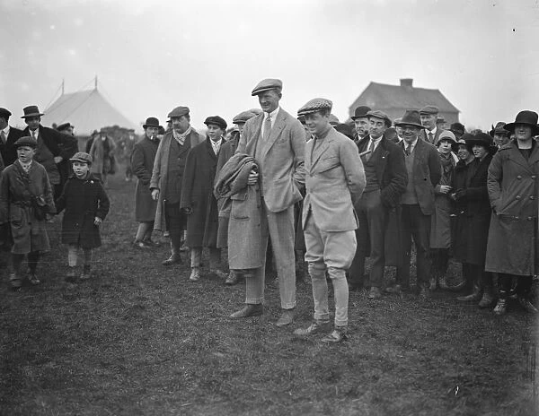 Beaufort Hunt point to point at Hazelton. Earl of Westmorland and Prince of Wales