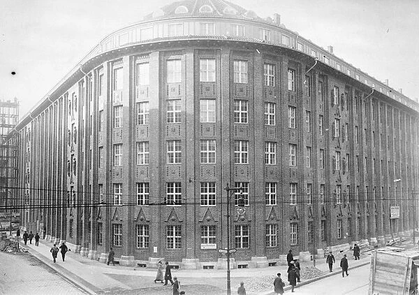 Berlin. The Rent Bank Building 1924