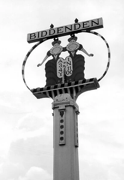 Biddenden sign in Kent, England ? TopFoto