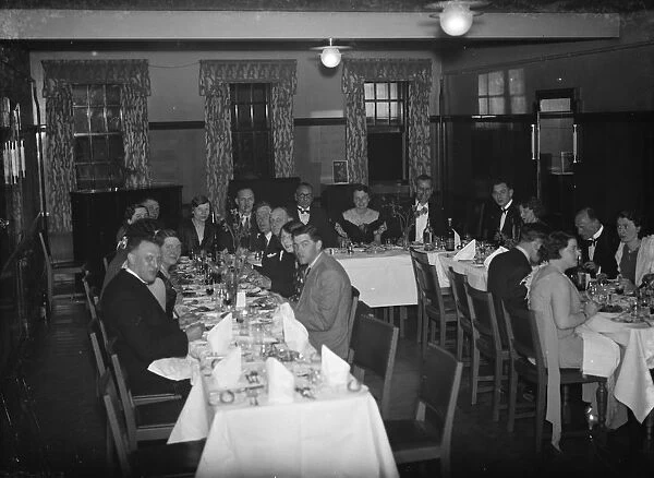 Blackfen and Lamorbey Residents Association dinner. 1938