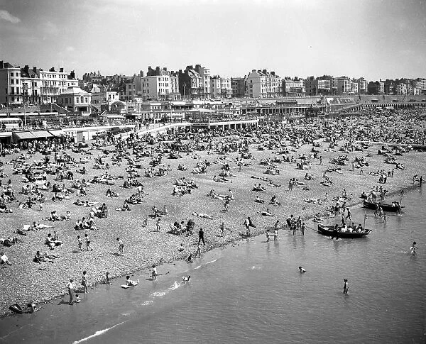 Brighton Thousands of Whitsuntide holidaymakers flocked to the coast and this was