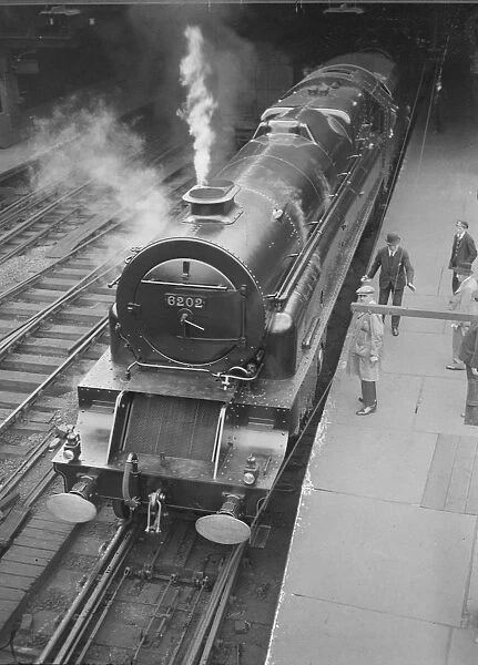 Britains first turbine driven locomotive on view at Euston