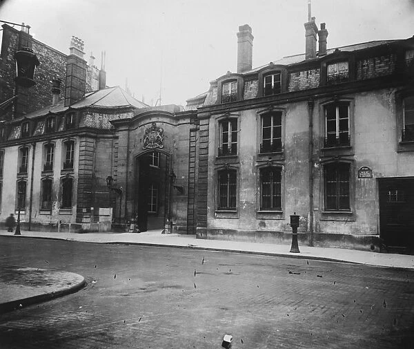 The British Embassy in Paris. 1928
