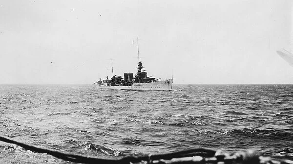 British Naval activity in Chinese waters. HMS Durban, taken another ship. 2
