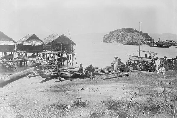 British Papua New Guinea Port Moresby or Pot Mosbi in Tok Pisin, the capital