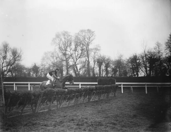 Brownstown, taking a fence 1925