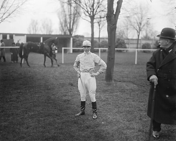 C Elliot, Jockey 1924