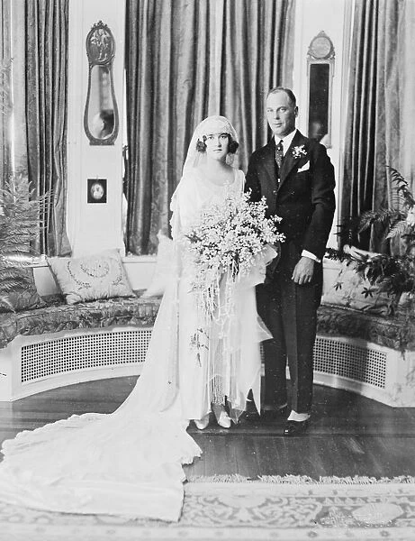 Canadas Royal Romance The wedding took place at Ottawa of Prince Erik of Denmark