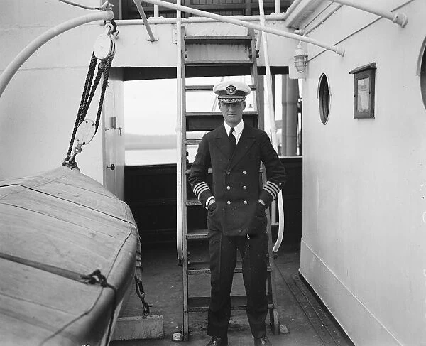 Captain Manning ofss President Roosevelt. 1928