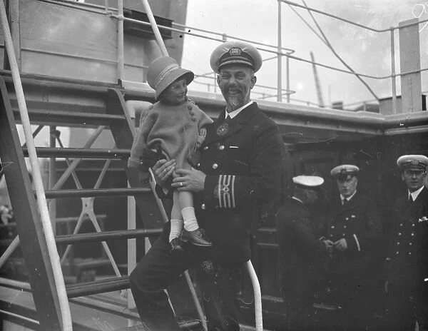Captain Mill of SS London Belle June 1924