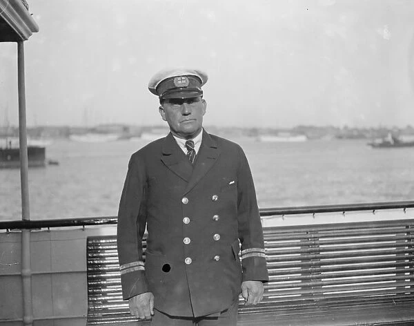 Captain T E Bidout, of the SS Duchess of Kent ( Southern Railway 22 July 1926