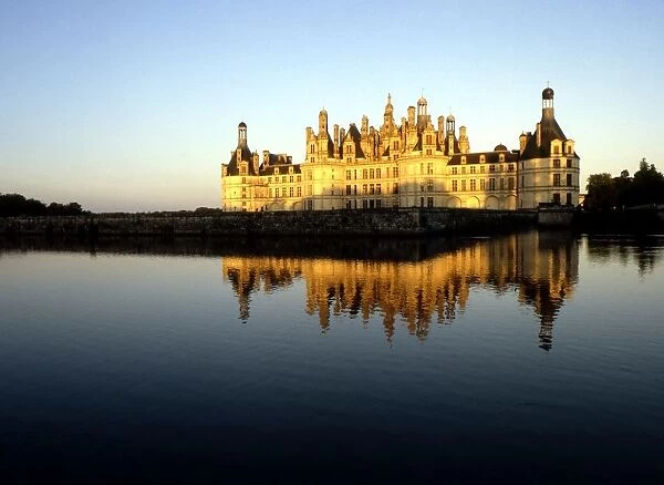 Chateau Chambord - Loire Valley. Created in the 16th century by Francois I, and one