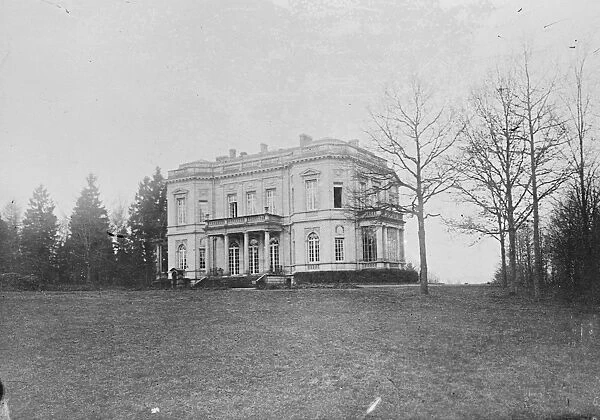 The Chateau De La Fraineuse, town of Spa in Belgium 30 June 1920