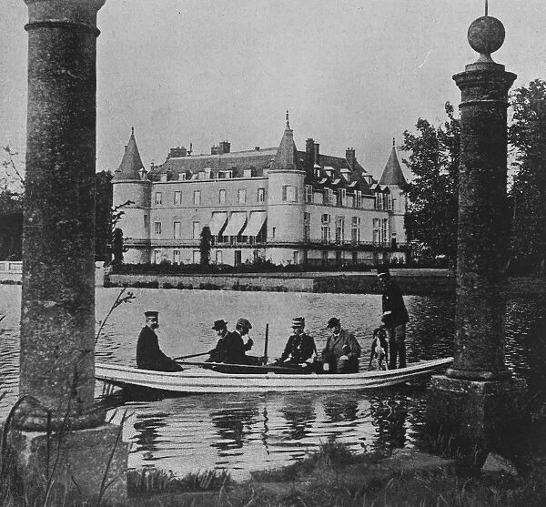 The Chateau de Rambouillet, President Deschanels summer residence. 1 January 1920