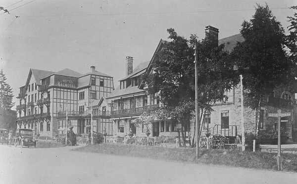 The Chateau at Spa where the British mission will reside in Belgium 7 June 1920