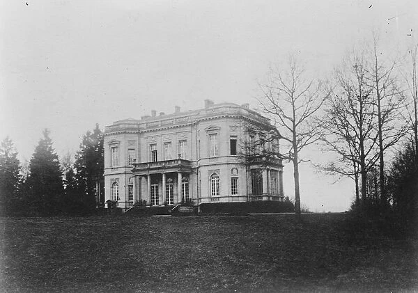 The Chateau at Spa where the Spa conference will be held in Belgium 7 June 1920