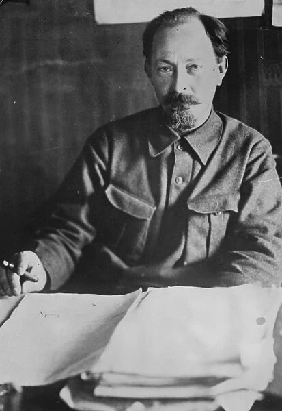 Chief of Russian State Political Police resigns. Felix Dzerzhinsky, the chief