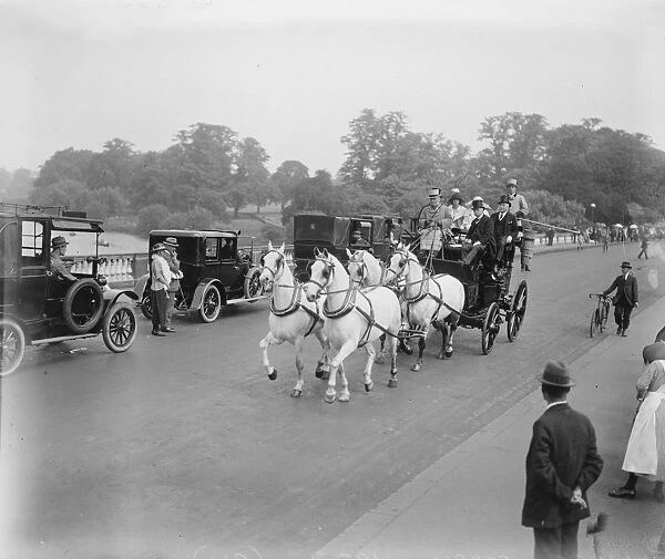 The Coaching Marathon Tillings Coach 10 June 1922