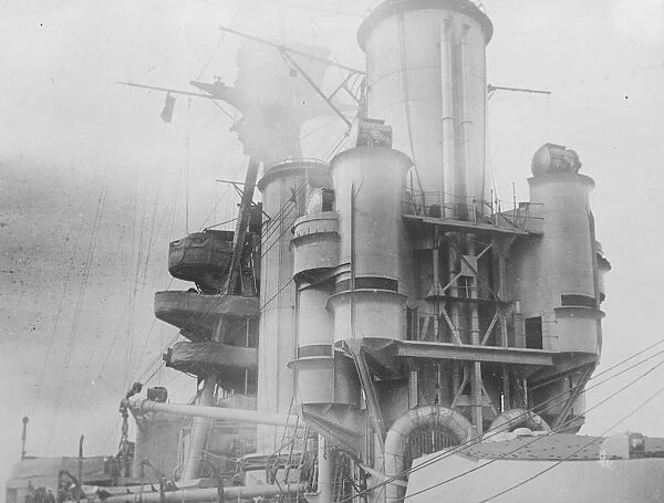 Coffee Pot Warship for Turkey An interesting photograph showing the curious tubular