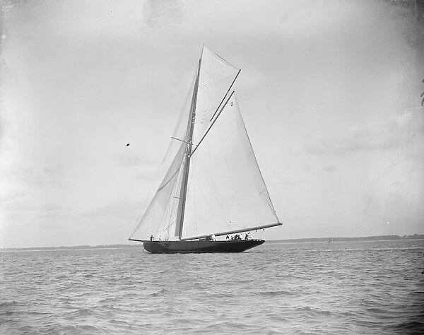 Cowes week regatta. Terpsichore. 7 August 1923
