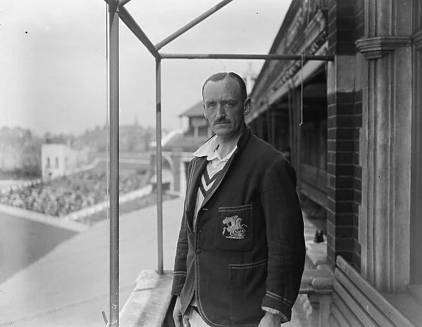 Cricketer. Jack Parsons, the Parson cricketer of Warwickshire. June 1928