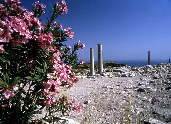 Cyprus. Curium. Roman remains