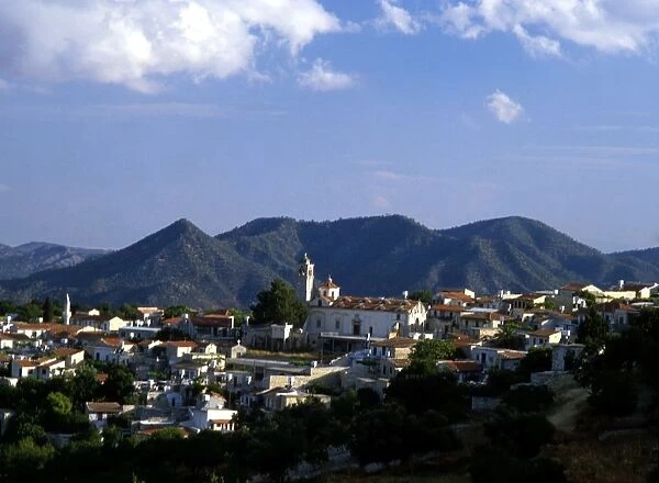 Cyprus. View of Lefkara
