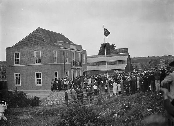 Dartfords new ambulance headquarters. 1937