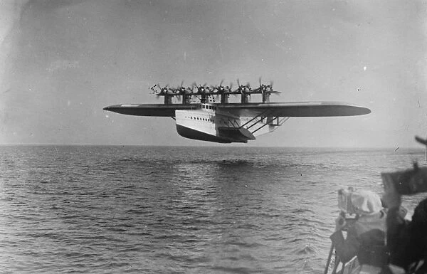 Dornier Do X the largest, heaviest, and most powerful flying boat in the world