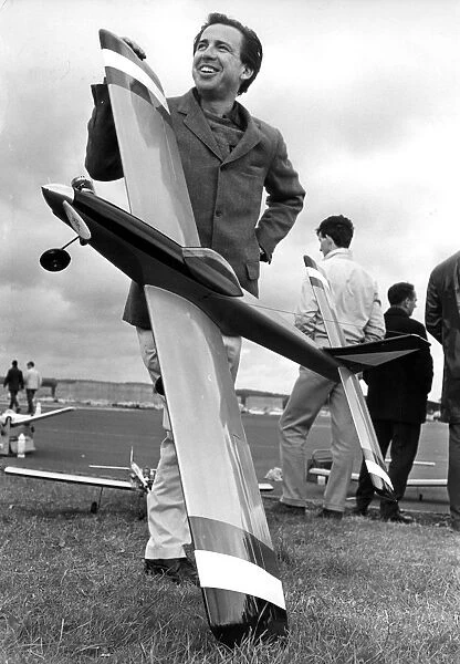 Douglas Spreng, at the south coast gala, organised by the Society of model aeronautical engineers