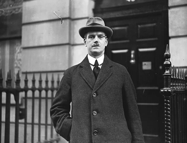 Dr Somerville Hastings, Labour MP for Reading. 11 January 1924