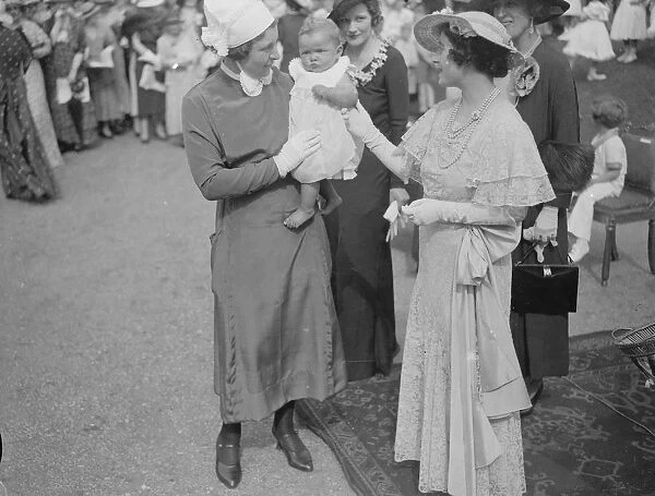 The Duchess of York. 2 July 1935