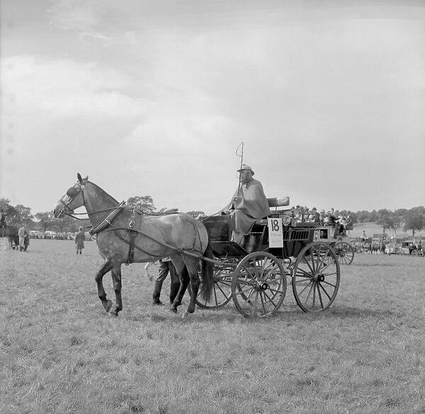 The Edenbridge and Oxted Show - 2 August 1960 Mr. R. D. Waters with his turnout