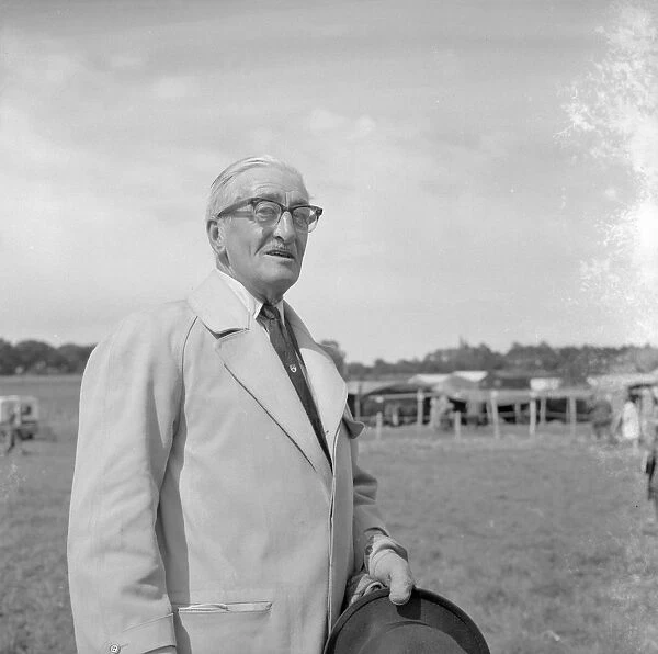 The Edenbridge and Oxted Show - 2 August 1960 President of the Show, Mr Sam Marsh