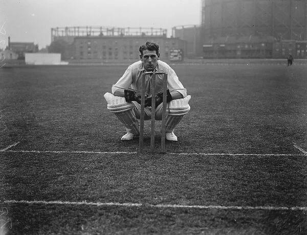 Edward William John Ted Brooks regular first team keeper for Surrey County Cricket Club
