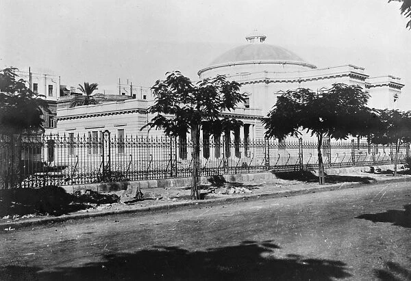Egypts New Parliament House nearing completion at Cairo 5 November 1923