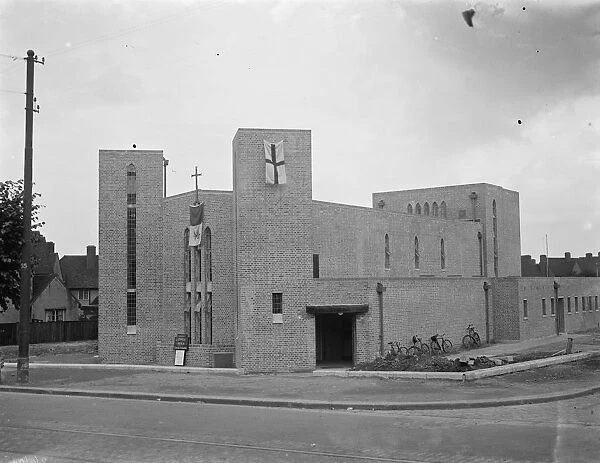 Elthams new catholic church. 1936