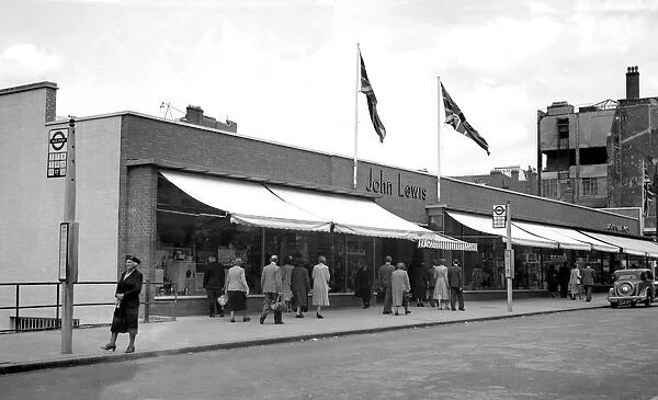 England, London John Lewis new building, Oxford Street opened June 1950
