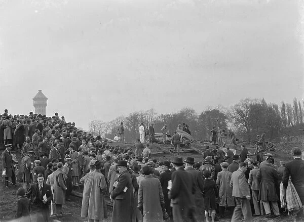 ERA at Crystal Palace, spectators. 1937