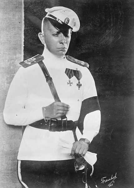 Erich von Stroheim, FIlm actor and producer 1924