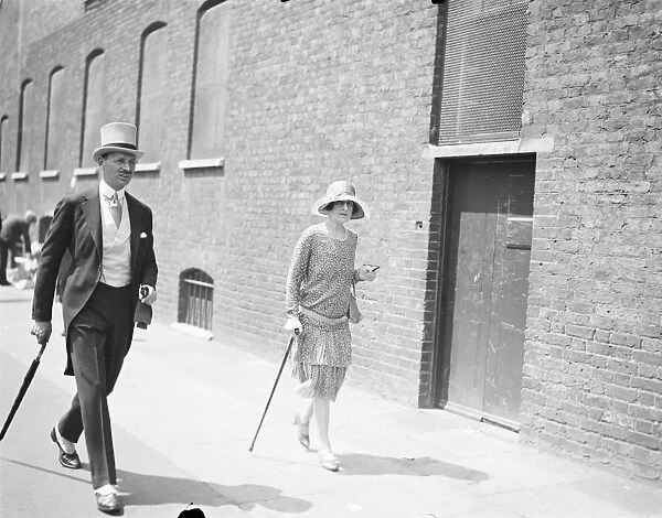Eton versus Harrow cricket at Lords Cricket Ground Mrs Dolph Hirsch 9 July 1926