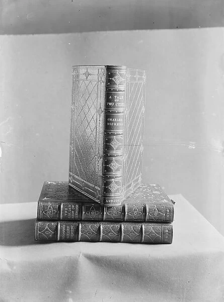 Examples of bookbinding ( by Mr Gydered Lion Ct, Fleet Street, 23 August 1923