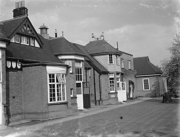 The exterior of Sidcup Cottage Hospital, Kent. 1937