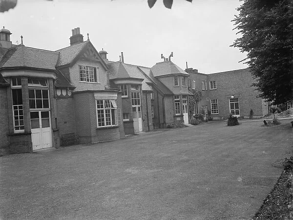 The exterior of Sidcup Cottage Hospital in Kent. 1939