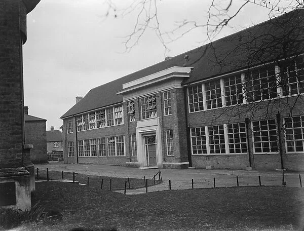 An exterior view of the new wing at Eltham College which was opened by the Marquess of Lothian