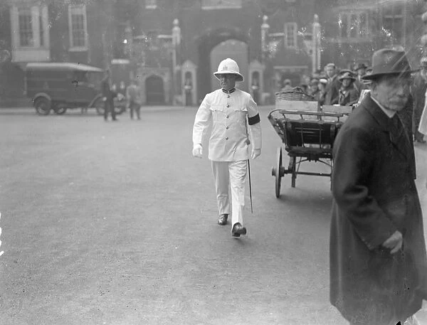 F J C Palmour, at a reception at St Jamess Palace, London. 5 June 1936