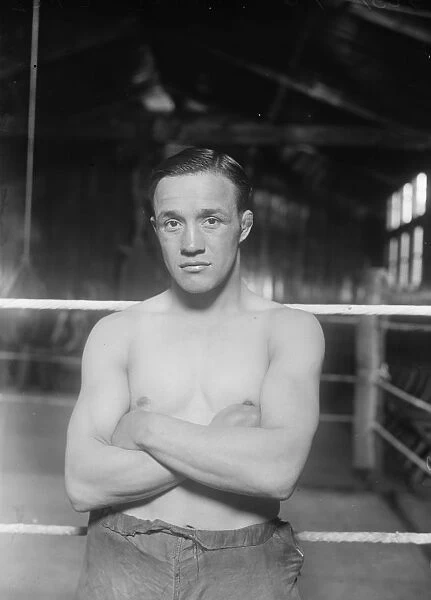 Famous boxers. Jarvis, who is to meet Genaro. October 1929