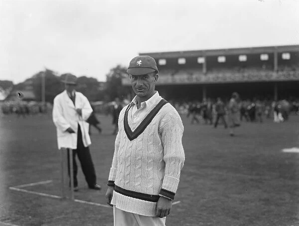 Famous cricketers. Tich Freeman of Kent. 3 August 1929