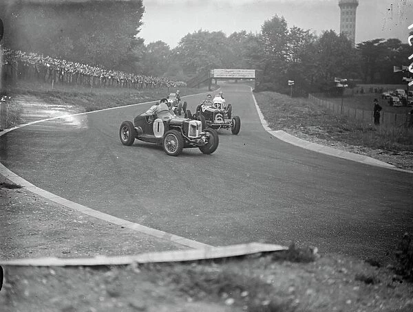 The first international car race ever held in London, the Imperial Tracey took place